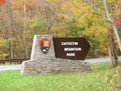 Catoctin Mountain Park Marker image. Click for full size.