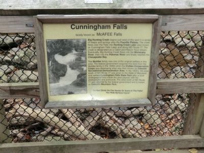 Cunningham Falls Marker image. Click for full size.
