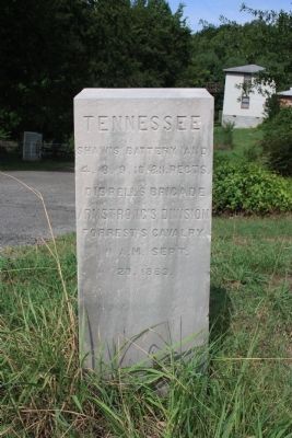 Shaw's Tennessee Battery Marker image. Click for full size.