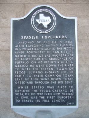 Spanish Explorers Marker image. Click for full size.