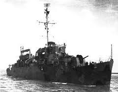 Destroyer Escort USS Jack Clem Robinson image. Click for full size.