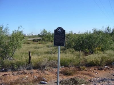 Old Wink Cemetery Marker image. Click for full size.
