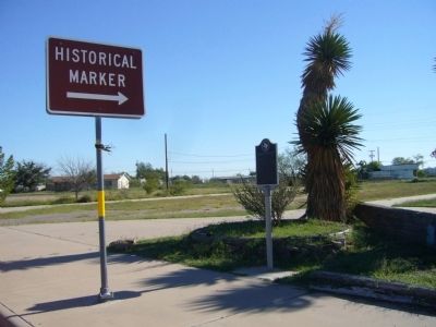 Winkler County Discovery Well Marker. Click for full size. Winkler County Discovery Well Marker image. Click for full size.