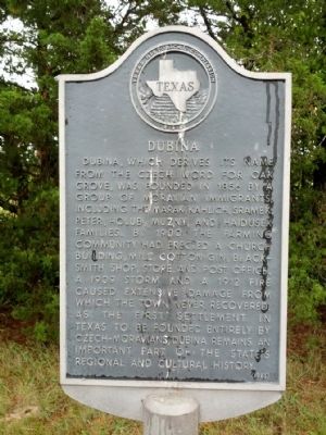 Dubina Marker. Click for full size. Dubina Marker image. Click for full size.