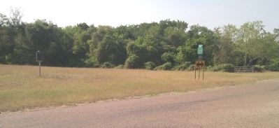 Location of Old Osage Marker. Click for full size. Location of Old Osage Marker image. Click for full size.