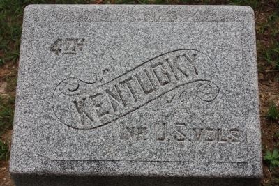 4th Kentucky Infantry Regiment (US Volunteers) Marker image. Click for full size.