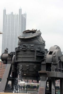 10 ton Bessemer Converter image. Click for full size.