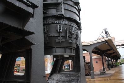 rear view of the Bessemer Converter image. Click for full size.