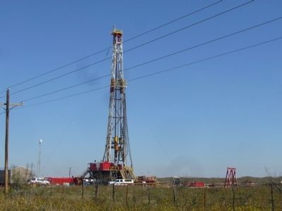 Oil Well in the Sand Hills image. Click for full size.