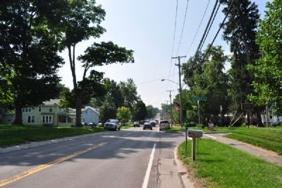 Marcus Whitman Marker as seen facing South. Click for full size. Marcus Whitman Marker as seen facing South image. Click for full size.