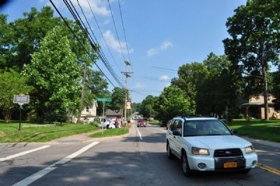 Marcus Whitman Marker as seen facing North. Click for full size. Marcus Whitman Marker as seen facing North image. Click for full size.