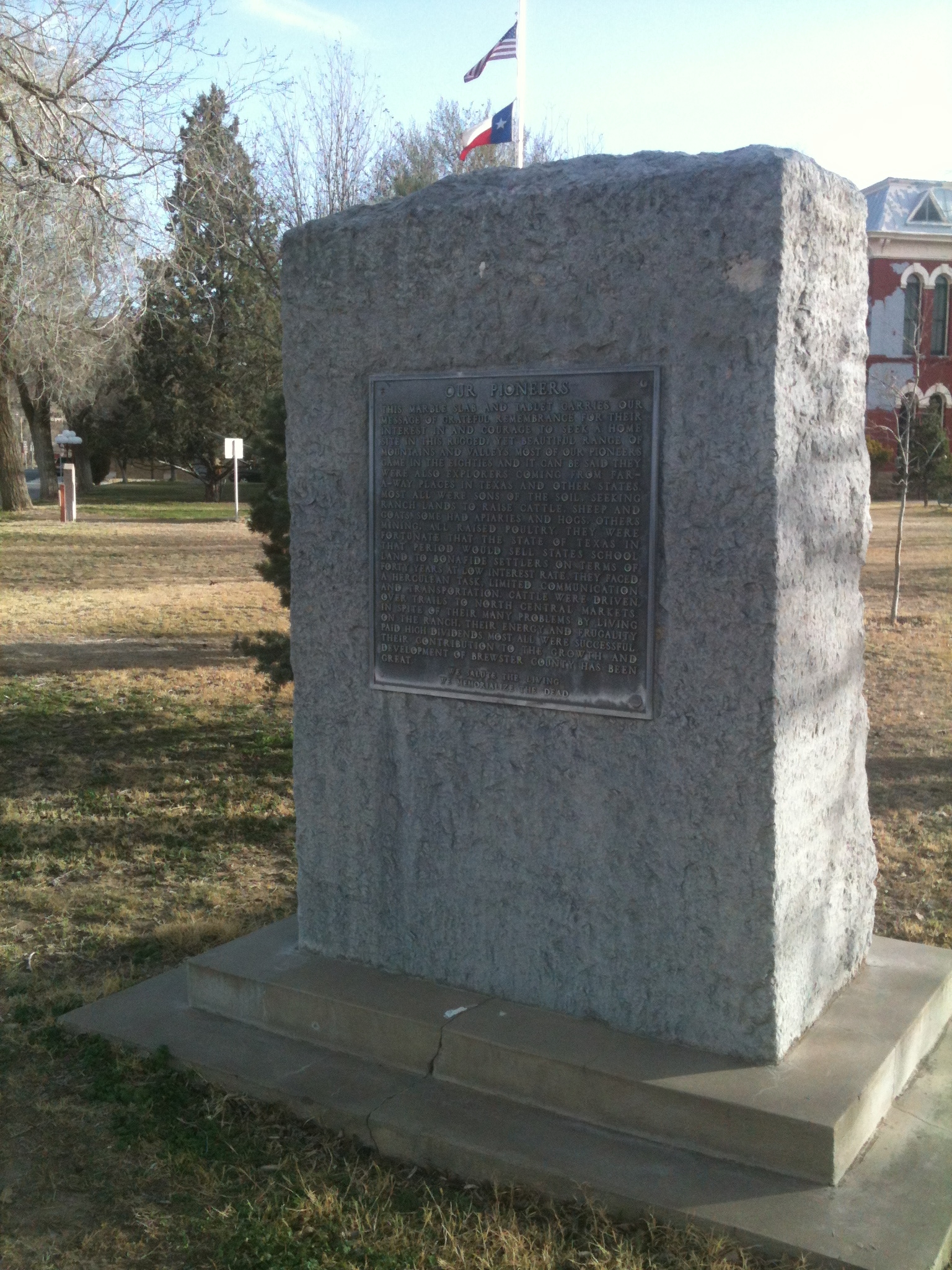 Our Pioneers Monument