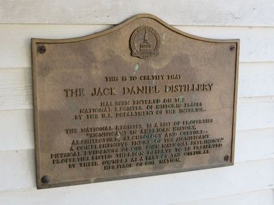 Jack Daniel Distillery Marker image. Click for full size.
