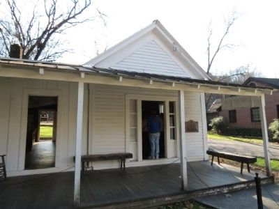 Jack Daniel Distillery Office and marker. Click for full size. Jack Daniel Distillery Office and marker image. Click for full size.