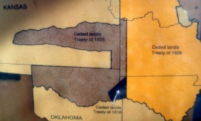 Treaties Map on Changing Life Styles Marker. Click for full size. Treaties Map on Changing Life Styles Marker image. Click for full size.