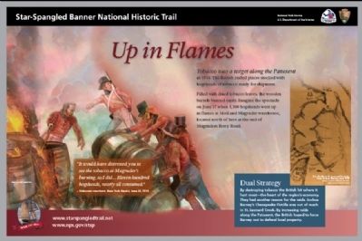 Up in Flames Marker image. Click for full size.