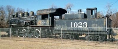 Kansas City Southern Locomotive No. 1023 image. Click for full size.