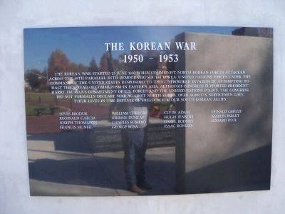 The Korean War image. Click for full size.