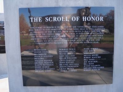 The Scroll of Honor image. Click for full size.