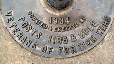 Veterans Memorial Flag Pole. Click for full size. Veterans Memorial Flag Pole image. Click for full size.