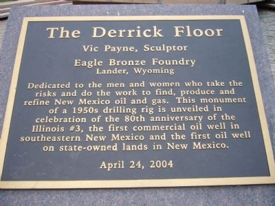 The Derrick Floor Marker image. Click for full size.