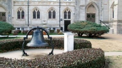 Stoddard - Thompson Memorial Bell and Marker. Click for full size. Stoddard - Thompson Memorial Bell and Marker image. Click for full size.