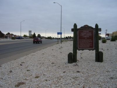 Civilian Conservation Corps Carlsbad Campsite Marker. Click for full size. Civilian Conservation Corps Carlsbad Campsite Marker image. Click for full size.