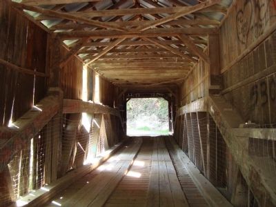 Oregon Creek Covered Bridge image. Click for full size.