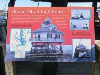 Hooper Strait Lighthouse Marker image. Click for full size.