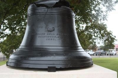 Courthouse History Bell, as mentioned image. Click for full size.