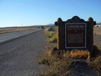 Lordsburg Marker image. Click for full size.