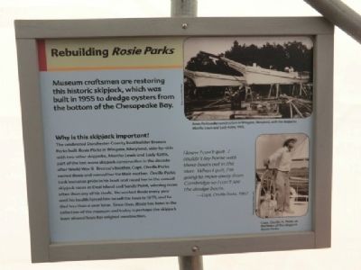 Rebuilding Rosie Parks wayside image. Click for full size.