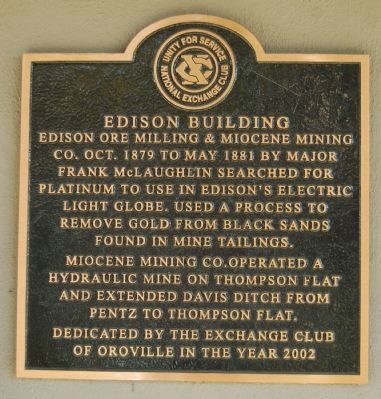 Edison Building Marker image. Click for full size.