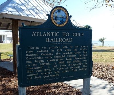 Atlantic to Gulf Railroad Marker image. Click for full size.