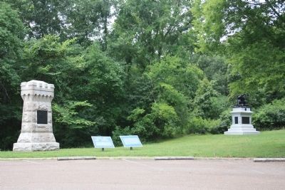 Brannan's Division Marker. Click for full size. Brannan's Division Marker image. Click for full size.