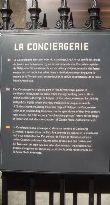 La Conciergerie Marker image. Click for full size.
