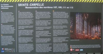 Sainte-Chapelle Marker image. Click for full size.