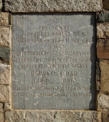 Bidwell Bar Marker image. Click for full size.