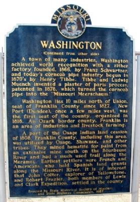 Washington Marker (Side B) image. Click for full size.