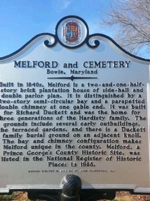Melford and Cemetery Marker image. Click for full size.