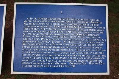 Negley's Division. Marker image. Click for full size.