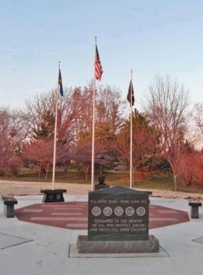 North Fond du Lac Veterans Memorial. Click for full size. North Fond du Lac Veterans Memorial image. Click for full size.