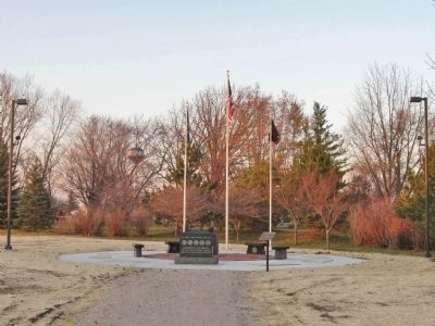 North Fond du Lac Veterans Memorial image. Click for full size.
