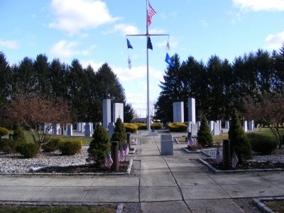 Mercer County Vietnam Veterans Memorial Marker image. Click for full size.