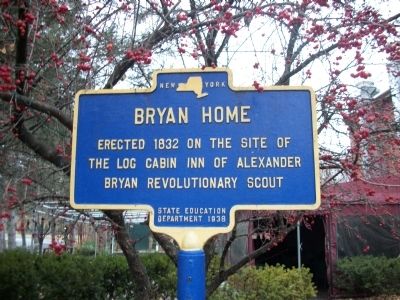 Bryan Home Marker image. Click for full size.