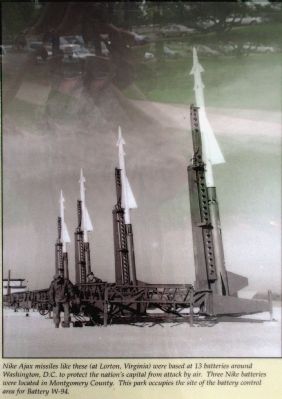 Nike Ajax Missiles, from the marker image. Click for full size.
