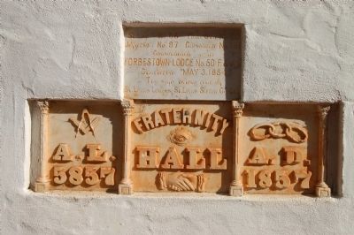 Forbestown Lodge No. 50 F.& A.M Marker. Click for full size. Forbestown Lodge No. 50 F.& A.M Marker image. Click for full size.