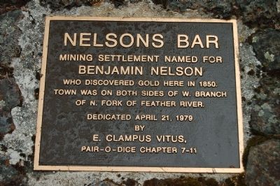 Nelson Bar Marker image. Click for full size.