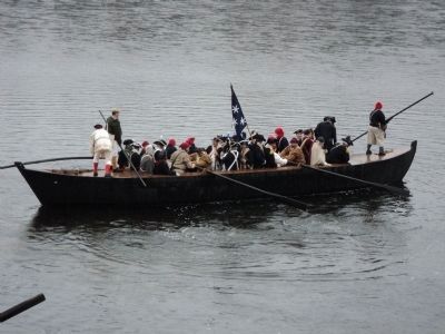 Washington Crossing the Delaware. Click for full size. Washington Crossing the Delaware image. Click for full size.