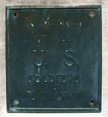 Veterans Memorial Marker. Click for full size. Veterans Memorial Marker image. Click for full size.